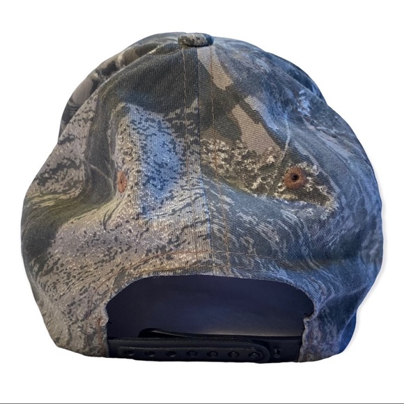 Henderson's Hunting Camps Skedaddle Ridge N.B. Camo Cap Hat OSFM - Picture 6 of 14